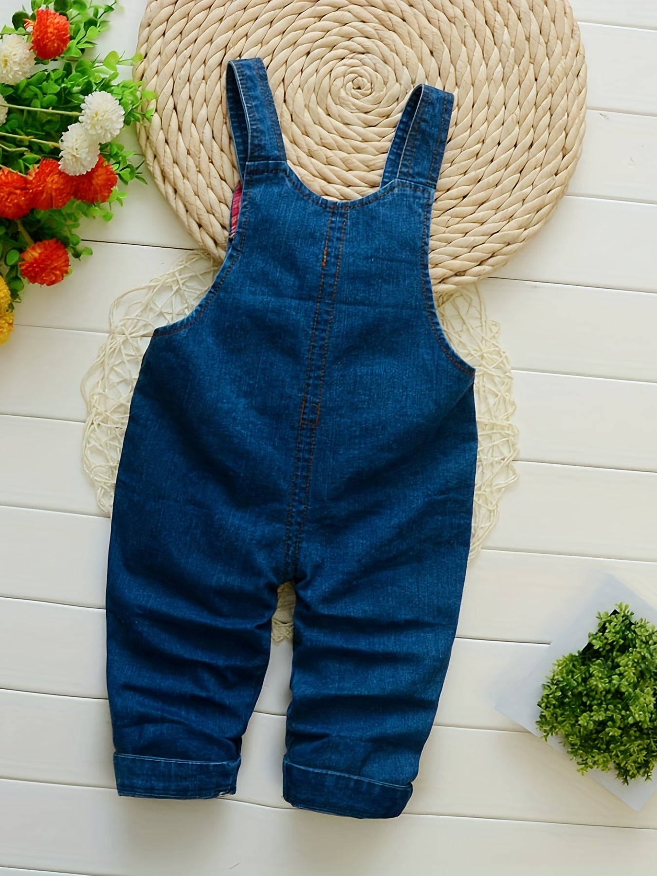 Baby Girls Dragonfly Heart Pattern Bowknot Overalls