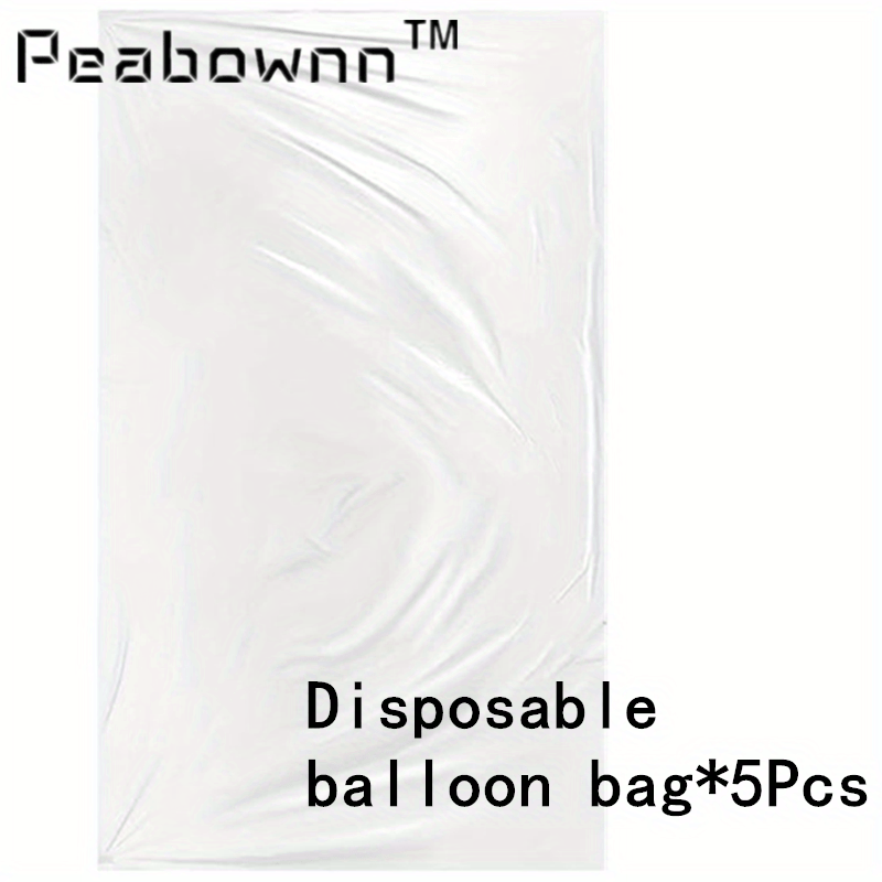 Peabownn Transparent Balloon Bag for Protection and Transport