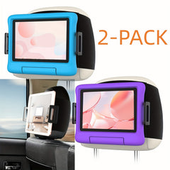 2 Pack Headrest Tablet Holder for iPad Car Back Seat Mount for 11-32" Devices