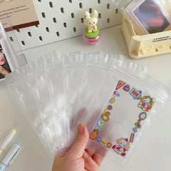 Frosted Ziplock Bag Matte Transparent Plastic Bag