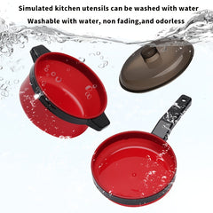 Pretend Play Role Playing Cooking Toys Kitchen Set Boys Girls Educational Game