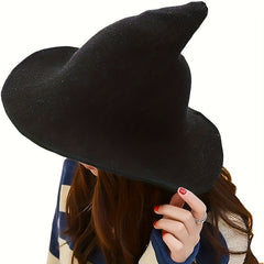 Women's Wide Brim Halloween Witch Hat
