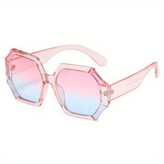 Men's Large Frame Sunglasses Anti UV400 Vintage Eyewear
