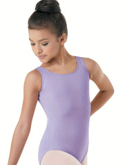 Girls Ballet Dance Dress Short Sleeve Cotton Leotards