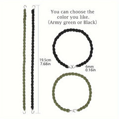 Military Boot Straps Elastic Bands with Metal Hook for Hiking & Camping