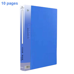 A4 Thickened Document Loose Leaf Folder Student Organizer