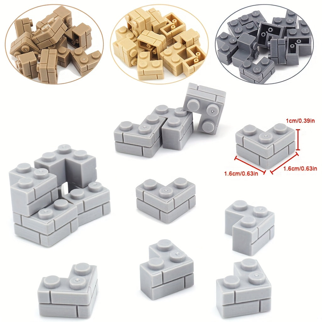 20pcs Corner Wall Tiles Small Pieces 1 2 Building B