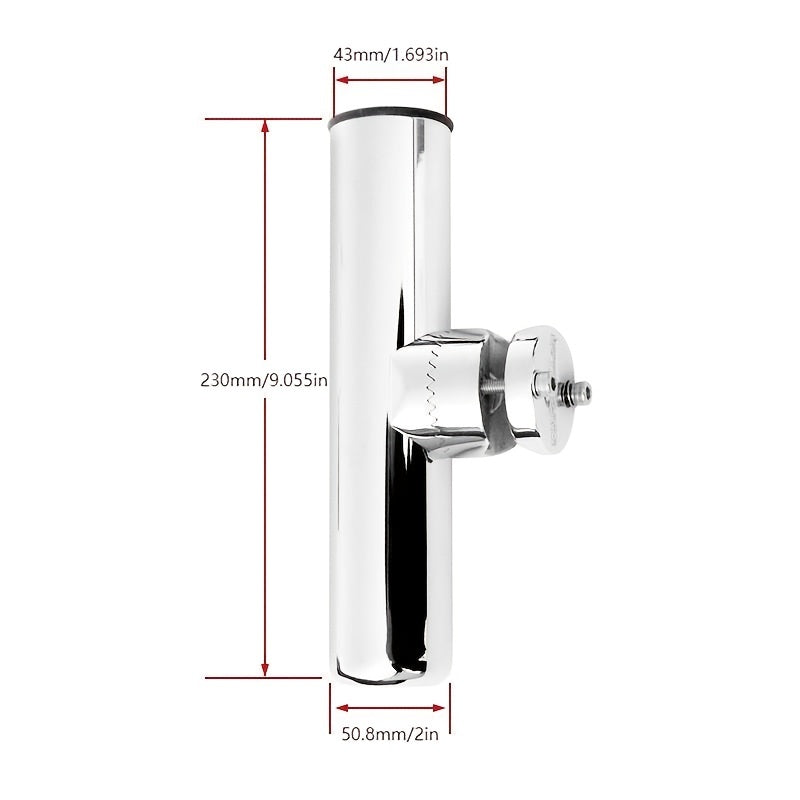 316 Stainless Steel Yacht Fishing Rod Bracket Holder