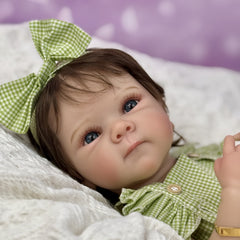 19" Reborn Baby Girl Doll Toy for Child Birthday Gift - Lifelike