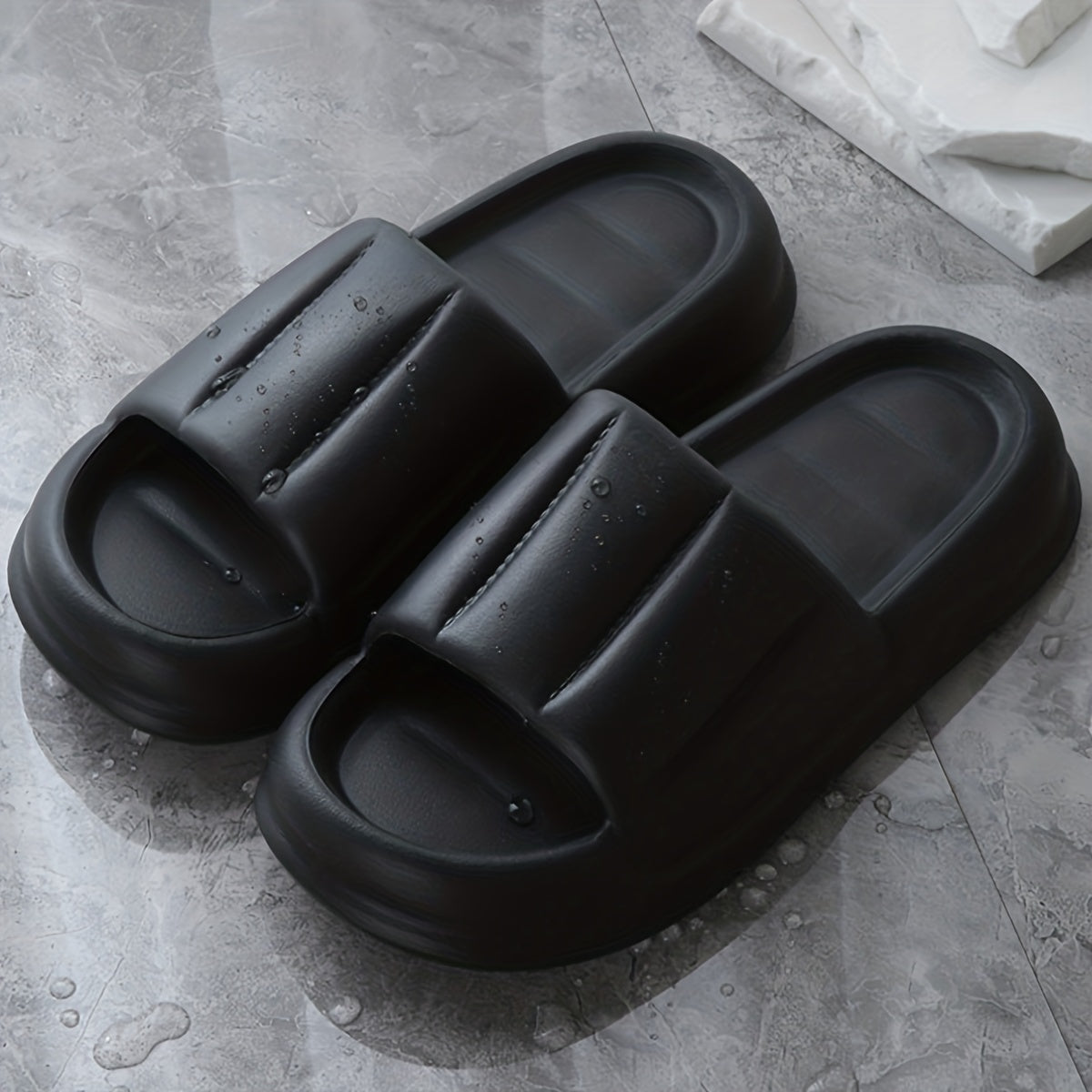 Men's Non Slip Comfortable Platform Slides For Summer