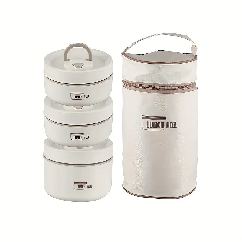 304 Stainless Steel Insulated Lunch Box Leakproof Sealed Bento Box