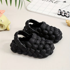 Girls Breathable House Shoes Lightweight Anti Slip Clogs All Seasons