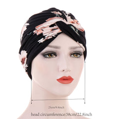 Colorful Beanie Twist Turban Chemo Cap Ramadan Head Wrap
