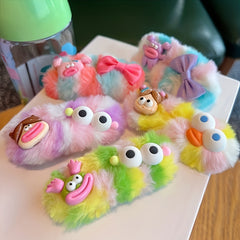 Soft Plush Hairpin Hair Clip