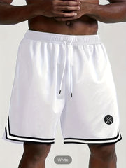 Men's Drawstring Basketball Shorts Lightweight Athletic Shorts