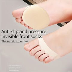 Front Foot Pads Anti Pain High-heeled Shoes Corns Foot Pain Care Socks
