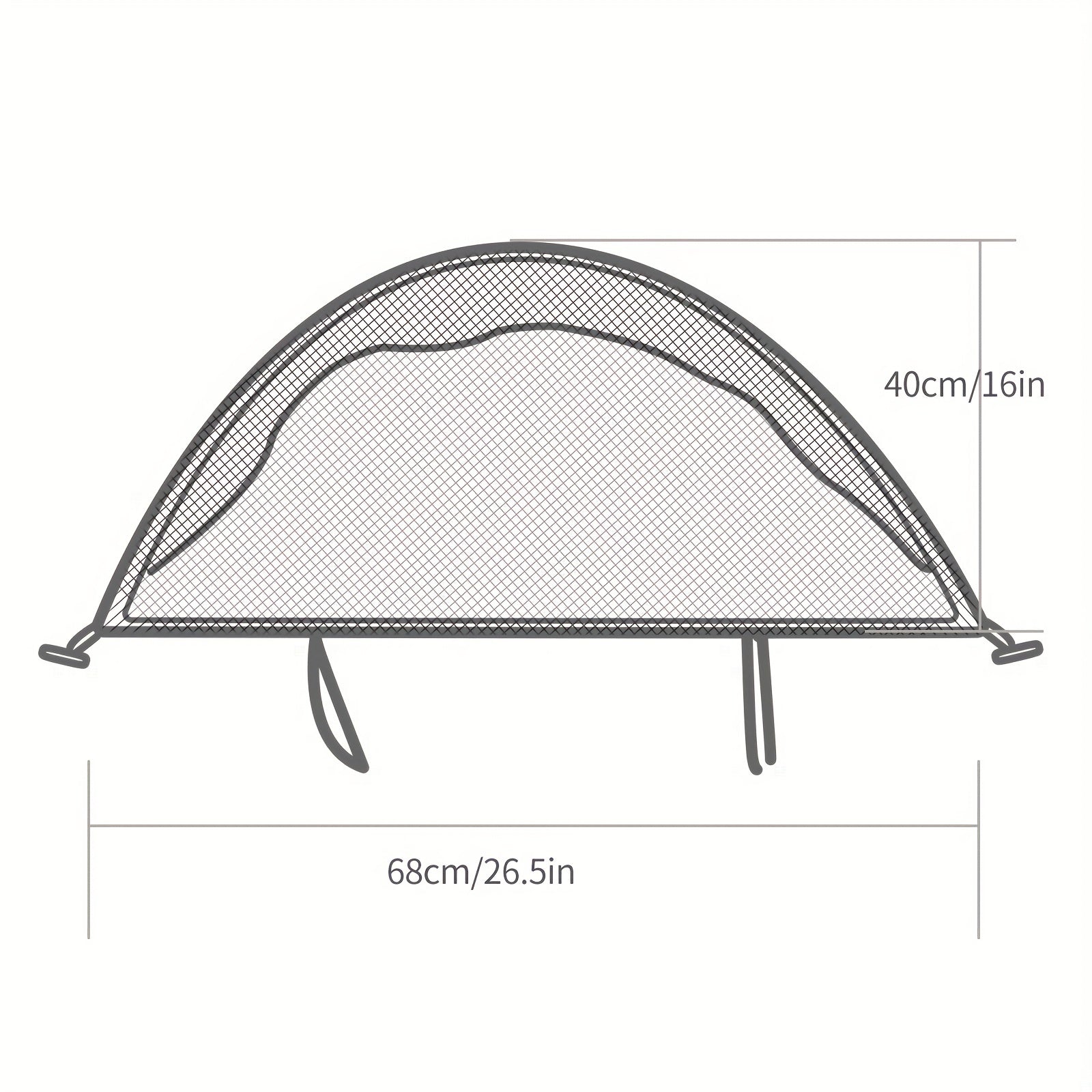 Baby Stroller & Carrier Basket Net - Mosquito Protection