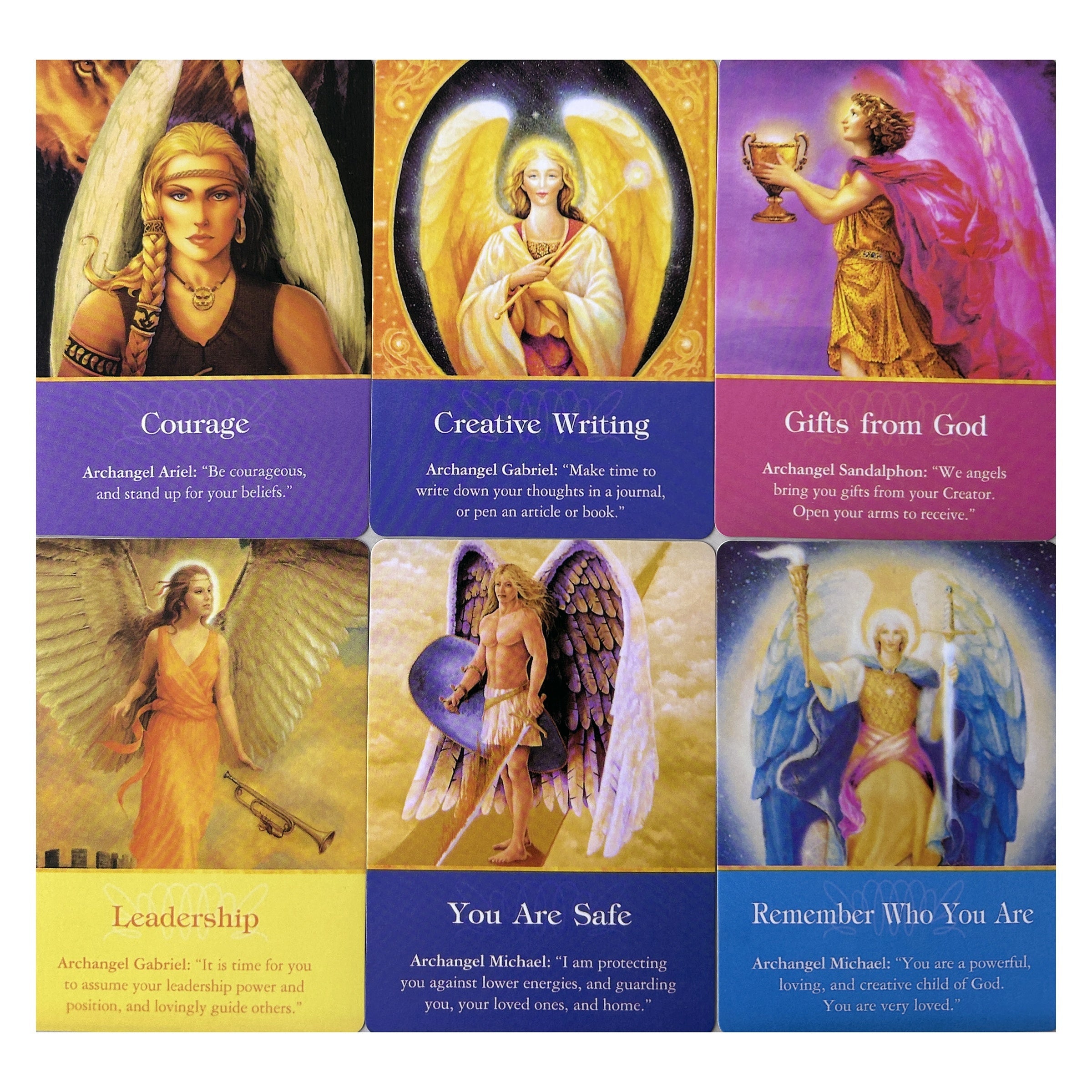Archangel Oracle Cards High Playing Cards Retro Board And Card Games
