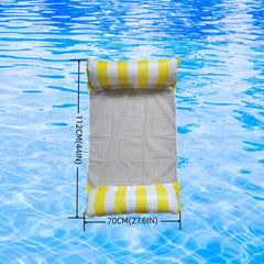 Inflatable Water Hammock Lounger Chair for Adults