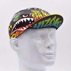 Retro Skull Hat Cycling Cap Breathable Quick Dry Bike Riding Cap