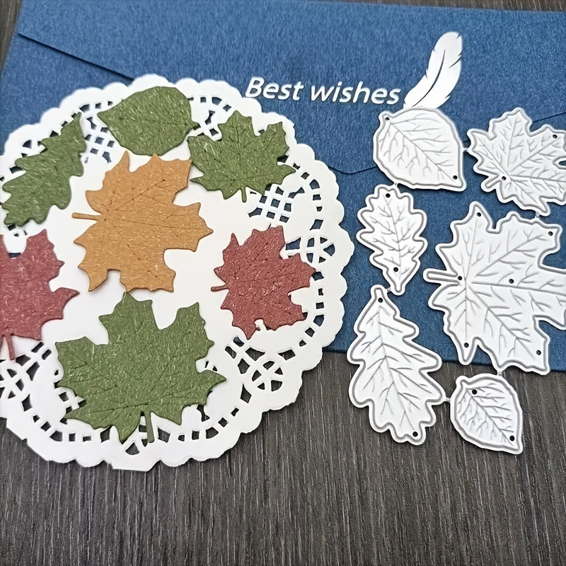 Leaves Metal Cutting Dies for Scrapbooking and Card Crafting