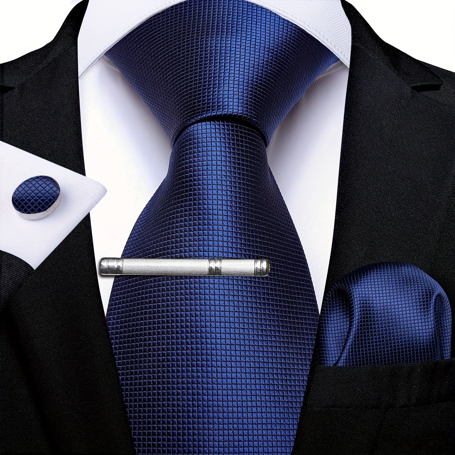 Men's Business Silk Necktie - Formal Woven Design