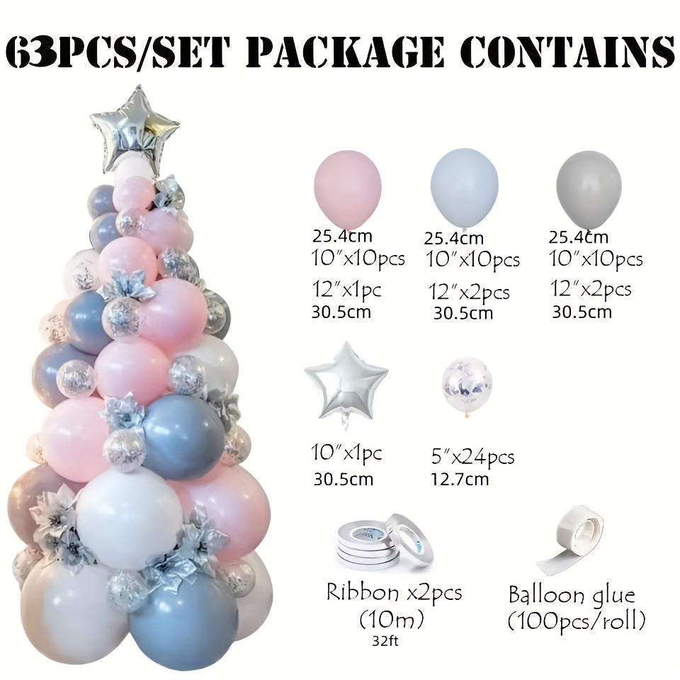 Christmas Balloon Garland Arch Kit Green Red Latex Balloons Xmas Tree Balloons