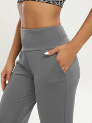 High Waist Jogger Pants with Pocket Women's Activewear