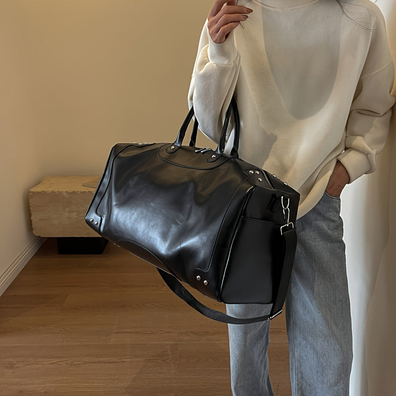 Retro Lightweight Travel Tote Bag for Business Trip Sports