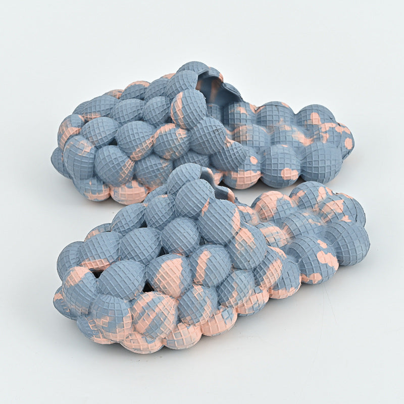 Men Women Massage Bubble Slides Golf Ball Slides Spa Slippers