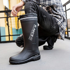 Men's Waterproof Rain Boots Lightweight Garden Shoes