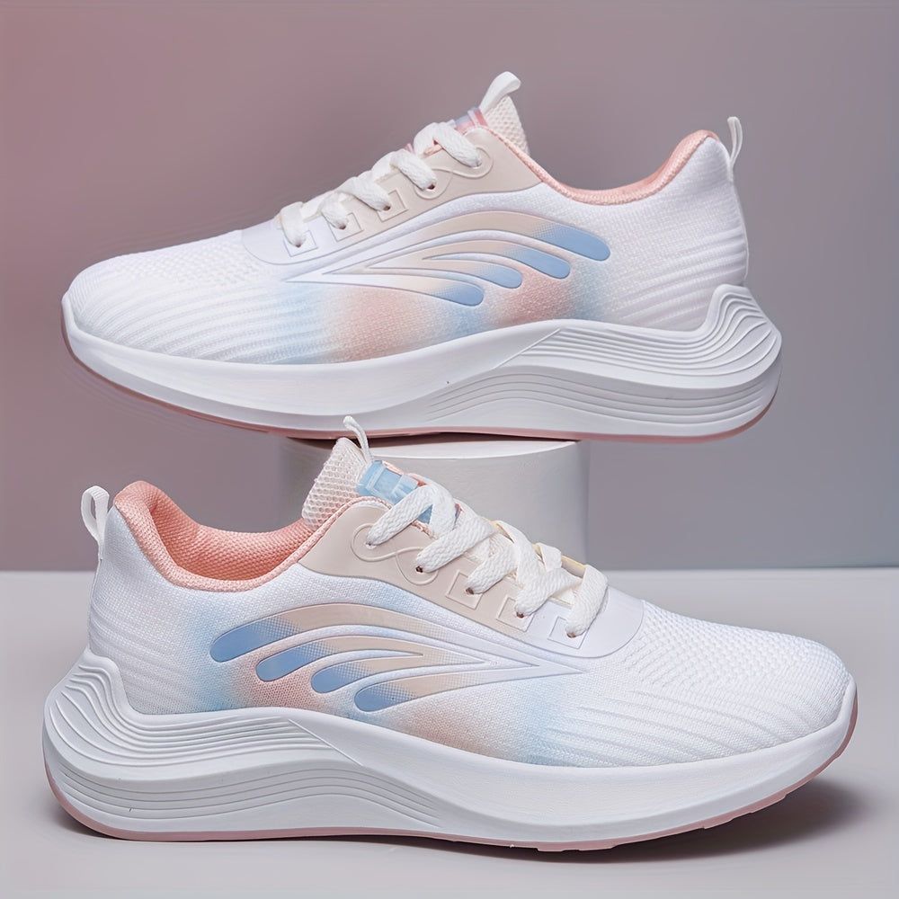 Mesh Breathable Soft Sole Sneakers Lightweight Running Shoes