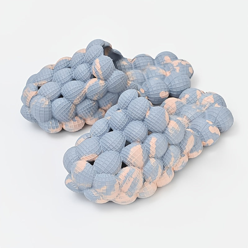 Men Women Massage Bubble Slides Golf Ball Slides Spa Slippers
