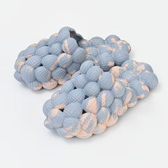 Men Women Massage Bubble Slides Golf Ball Slides Spa Slippers