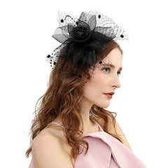 Women's Hair Clip Tea Party Feather Wedding Headwear