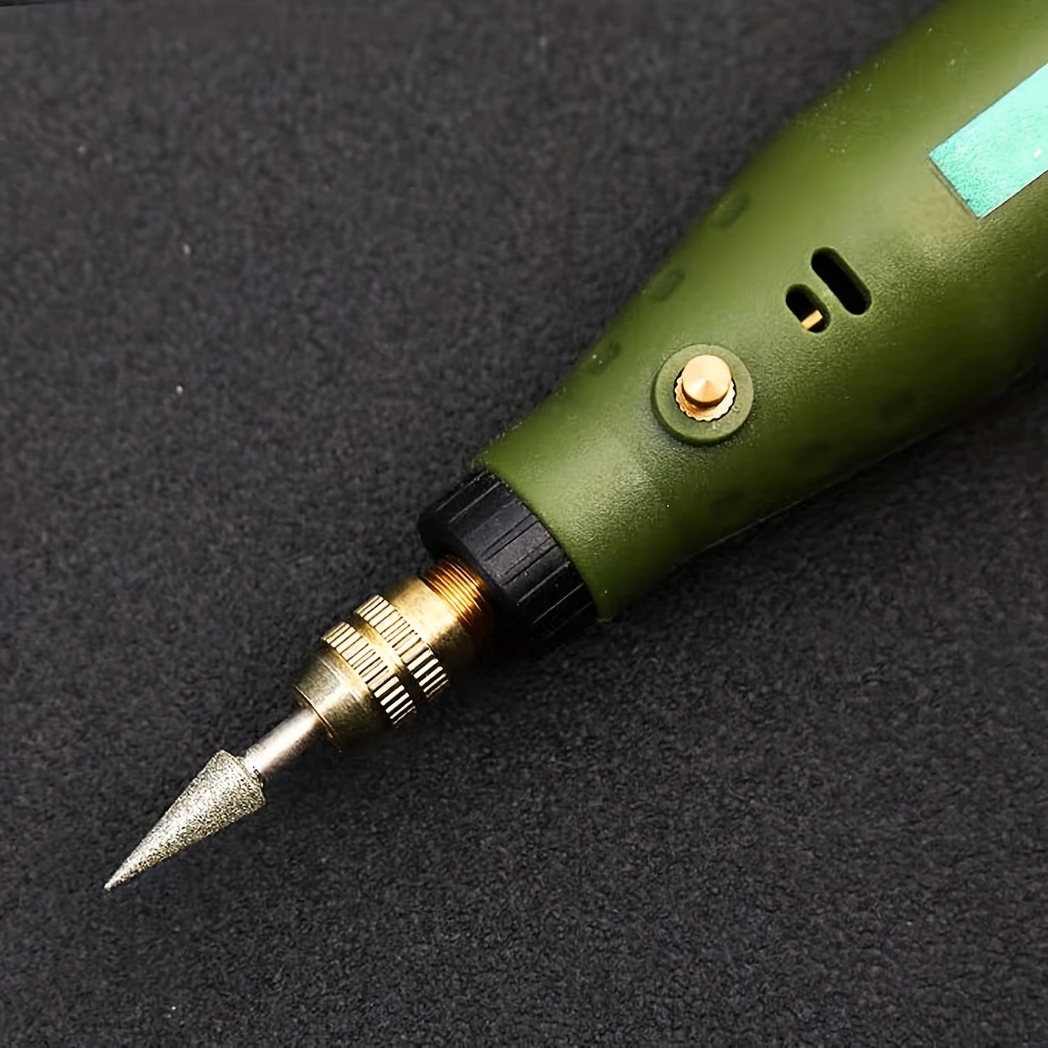 50pcs Diamond Burr Set 1/8 Inch 3mm Diamond Drill Bits for Jewelry Glass Ceramic
