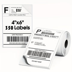 Thermal Address Label Stickers 10 16X15 Self Adhesive for Stores