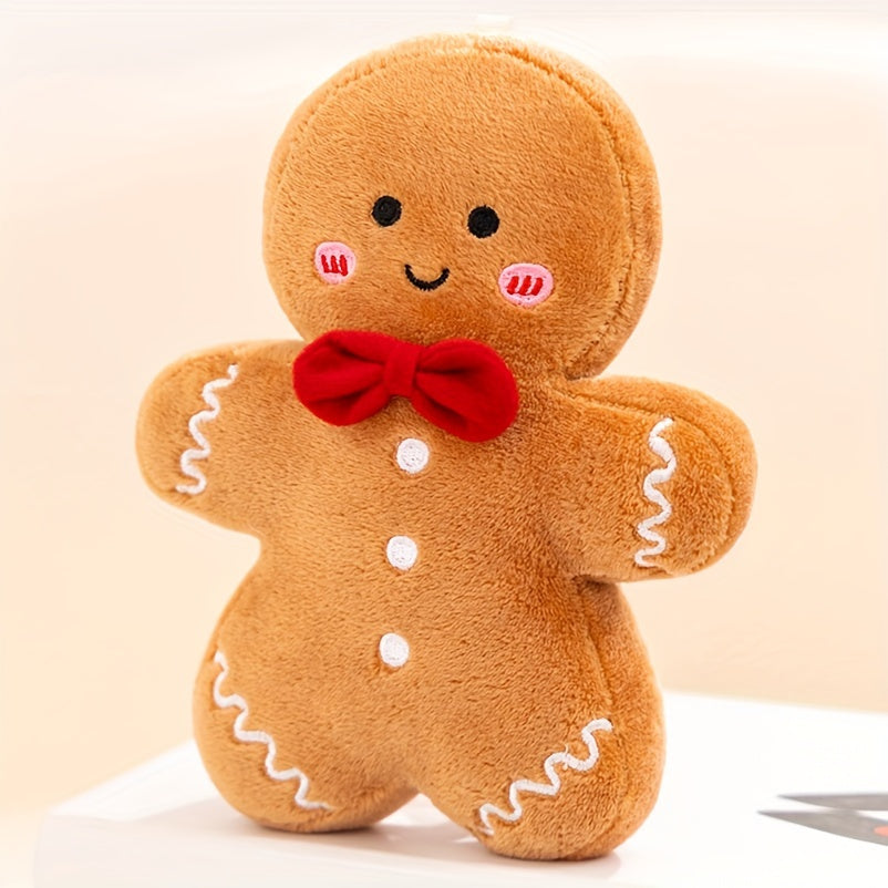 6 69in Cartoon Christmas Gingerbread Man Stuffed Soft Plush Doll Birthday