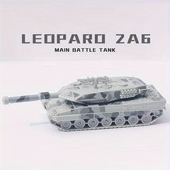 DIY Block Tank Scene Puzzle Toys with Accessories for Holidays