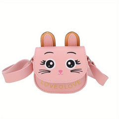 Girls Cat Mini Satchel with Ears Crossbody Bag
