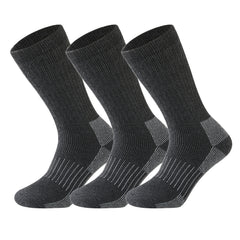 3 Pairs Men's Wool Low Cut Socks for Outdoor Exercise