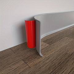Flexible Baseboard Molding Trim Self Adhesive Vinyl Wall Co