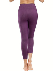 Women's High Waist Soft Yoga Pants with Pockets