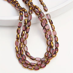 50pcs 4 5 7mm Faceted Glass Beads for Jewelry Making DIY Necklace Bracelet