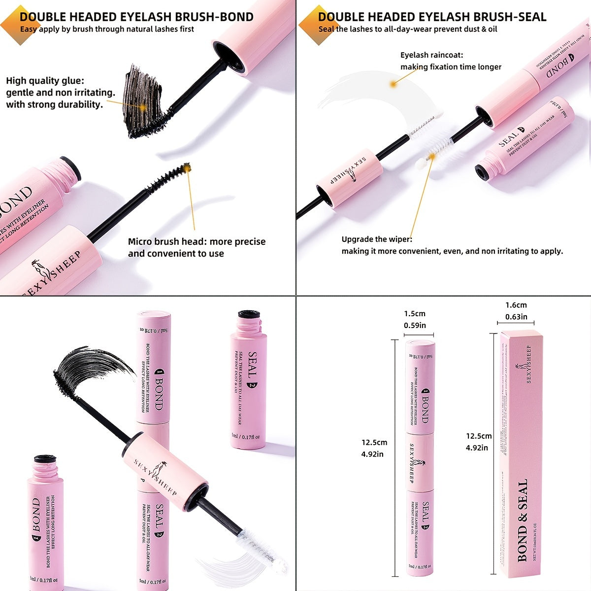 DIY Lash Extension Kit 140pcs D Curl Eyelash Extension Kit