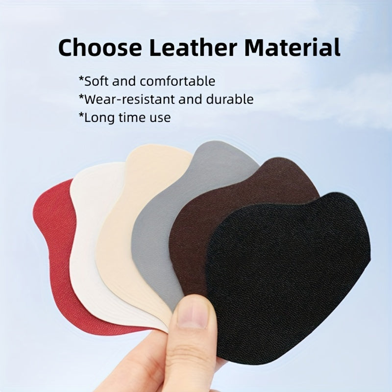 4pcs Microfiber Sneaker Heel Repair Shoe Stickers
