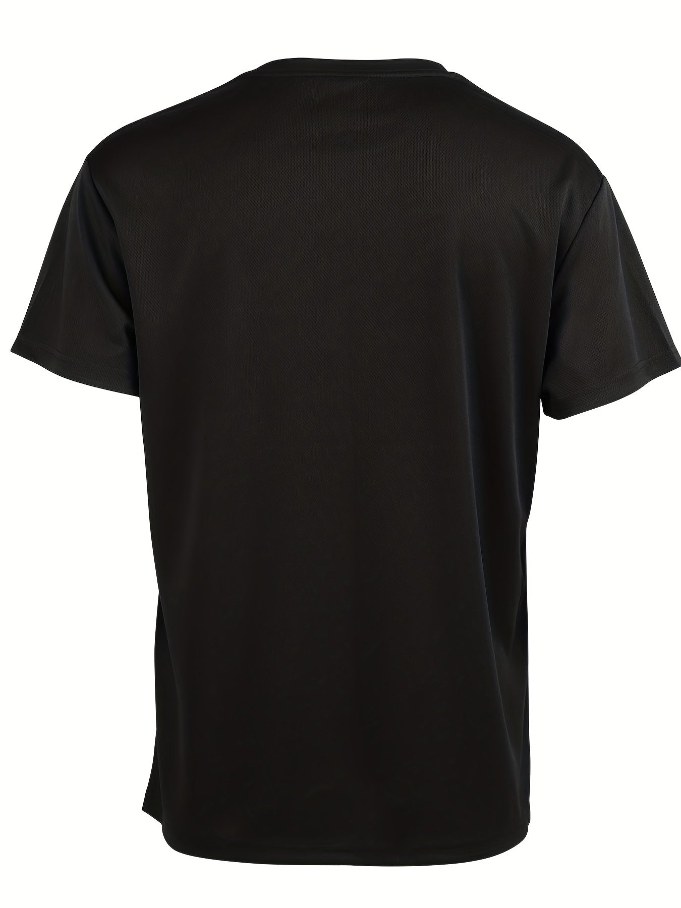 5pcs Men's Crew Neck T-shirt for Fitness Gym Running