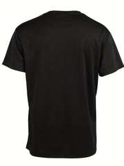 5pcs Men's Crew Neck T-shirt for Fitness Gym Running