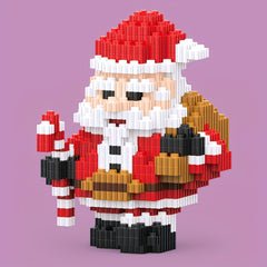 DIY Santa Claus Model Building Blocks Toy