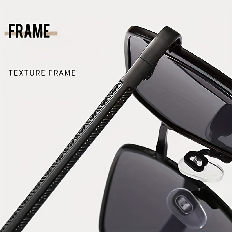 Men's Polarized Square Sunglasses UV Protection